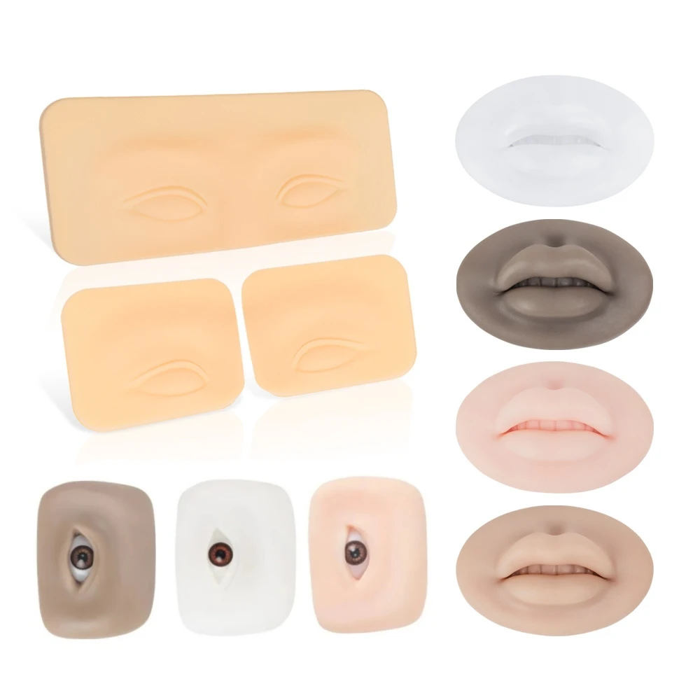 Top Trends: Microblading Reusable 5D Silicone Practice Lips EyeBrow Skin Eye Makeup Module For PMU Training Tattoo Permanent Makeup Shoppable Styles