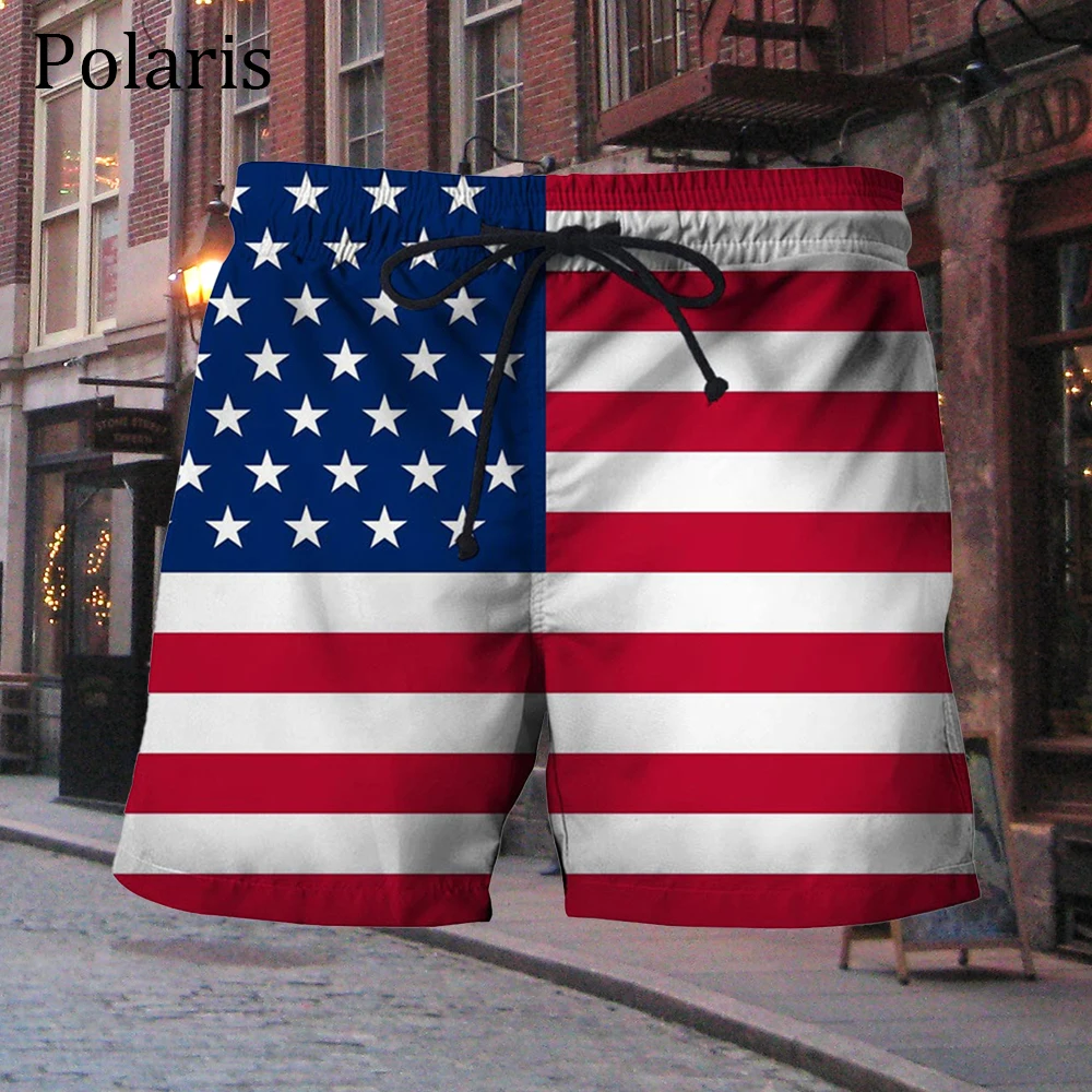 Top Trends: USA Flag Pants Make America Great Again National Emblem Short Pants For Men Luxury Casual Sport Runing Gym Beach Quick Dry Male Shoppable Styles