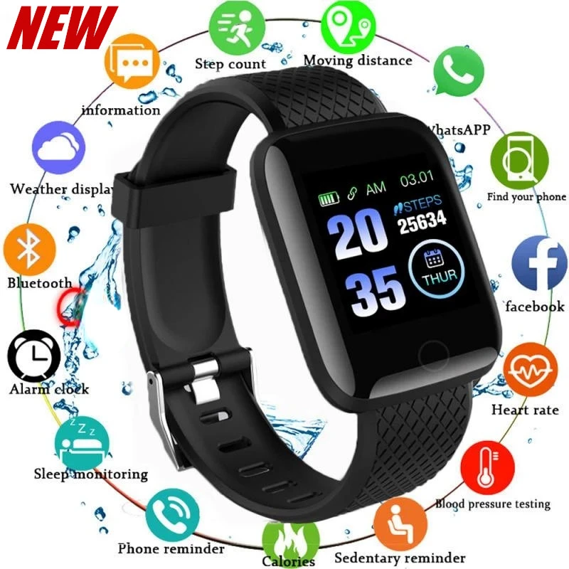 Top Trends: For Xiaomi Apple Bluetooth Digital Watch Men Women Blood Pressure Heart Rate Monitor Sport Led Child Smartwatch Sleep Monitoring Shoppable Styles