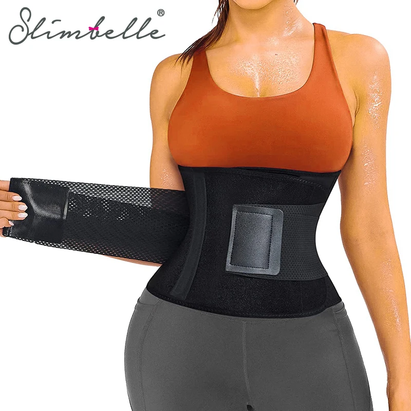 Top Trends: Waist Trainer For Women Waist Trimmer Back Support Belt Sweat Wrap Weight Loss Fitness Gym Sport Sauna Workout Body Shaper Shoppable Styles