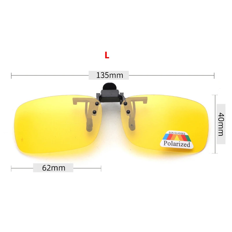 Top Trends: Polarized Sunglasses Clips Glasses Clip Driving Night Vision Eyeglasses UV400 Outdoor Shades High Definition Sun Glasses Shoppable Styles - Image 6