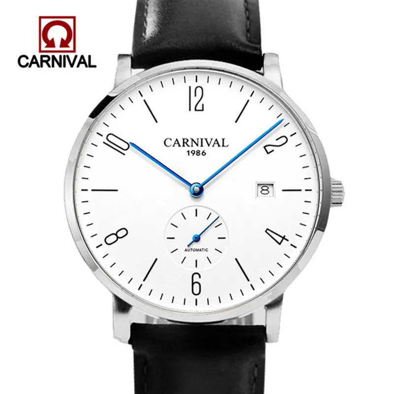 Top Trends: Relogio Masculino CARNIVAL Mechanical Business Watch For Men Brand Luxury Automatic Wrist Watch Waterproof Clock Reloj Hombre Shoppable Styles