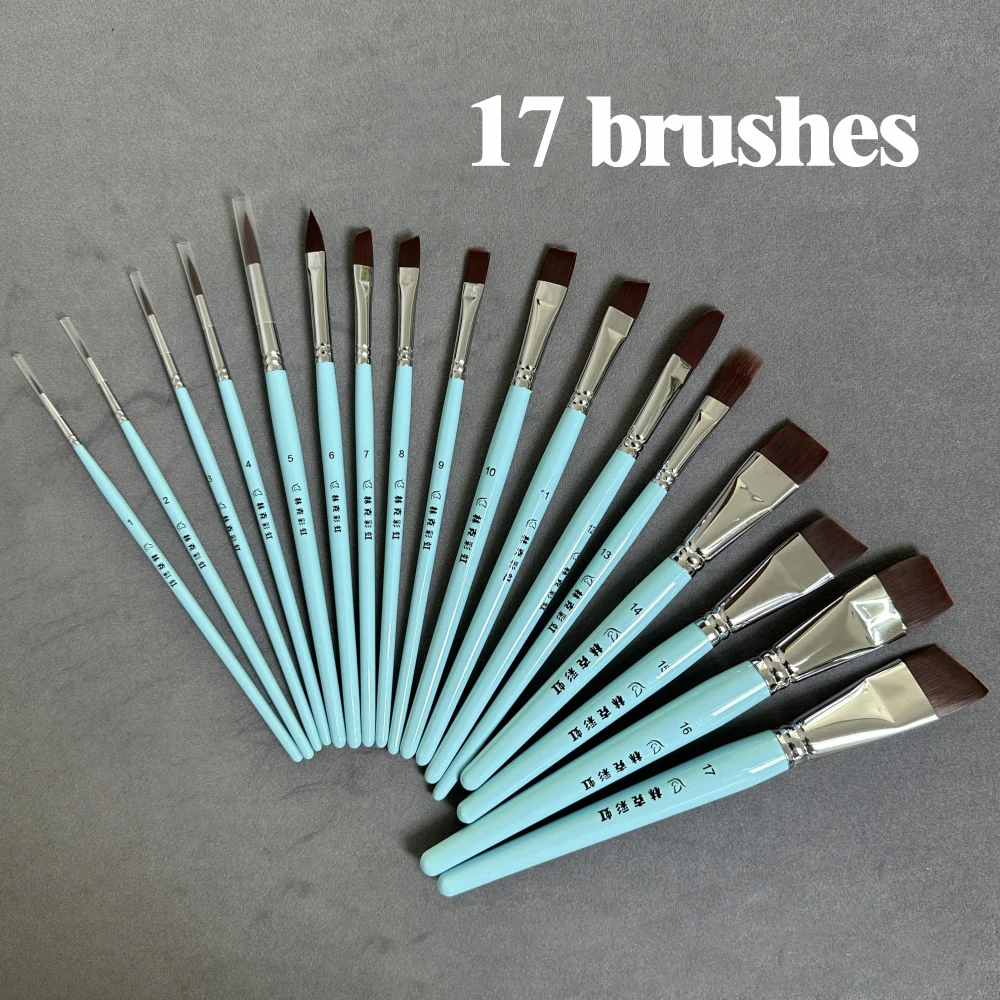 Top Trends: Nylon Paint Brushes For Face Paint Drawing Watercolor Painting Brush Tools Art Supplies Shoppable Styles