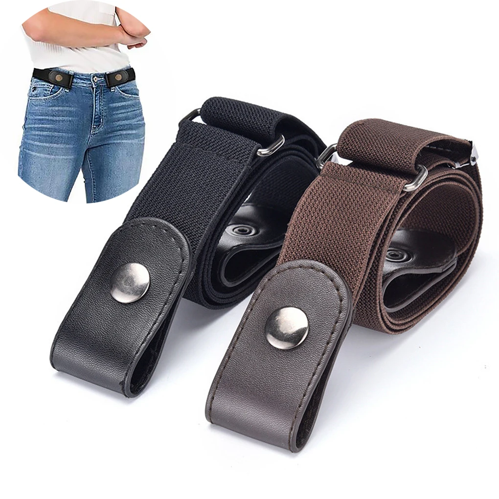 Top Trends: Buckle-Free Belt For Jean Pants, Dresses, Fashion No Buckle Stretch Elastic Waist Belt For Women / Men, No Bulge, No Hassle Waist Belt Shoppable Styles