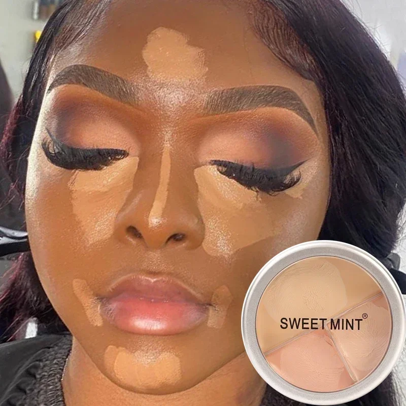 Top Trends: Matte Moisturizing Concealer Palette Lasting Full Coverage Dark Circles Acne Pores Concealer Foundation Cream Makeup Cometics Shoppable Styles