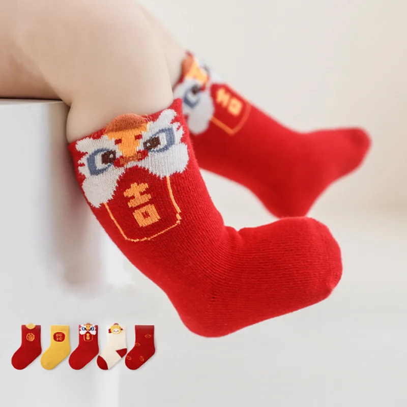 Top Trends: New Newborn Baby Socks Autumn Winter New Year Boys And Girls' Socks Shoppable Styles