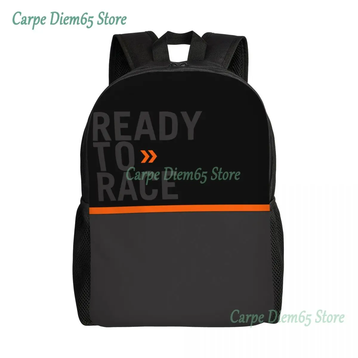 Top Trends: Ready To Race Logo Travel Backpack Men Women School Computer Bookbag Racing Sport Motorcycle Rider College Student Daypack Bags Shoppable Styles