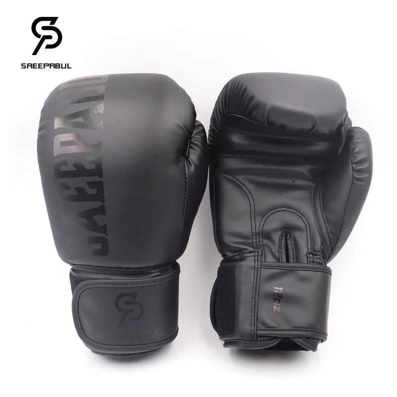 Top Trends: Boxing Gloves 8 10 12 14OZ PU Leather Muay Thai Guantes De Boxeo Sanda Free Fight MMA Kick Boxing Training Glove For Men Women Shoppable Styles