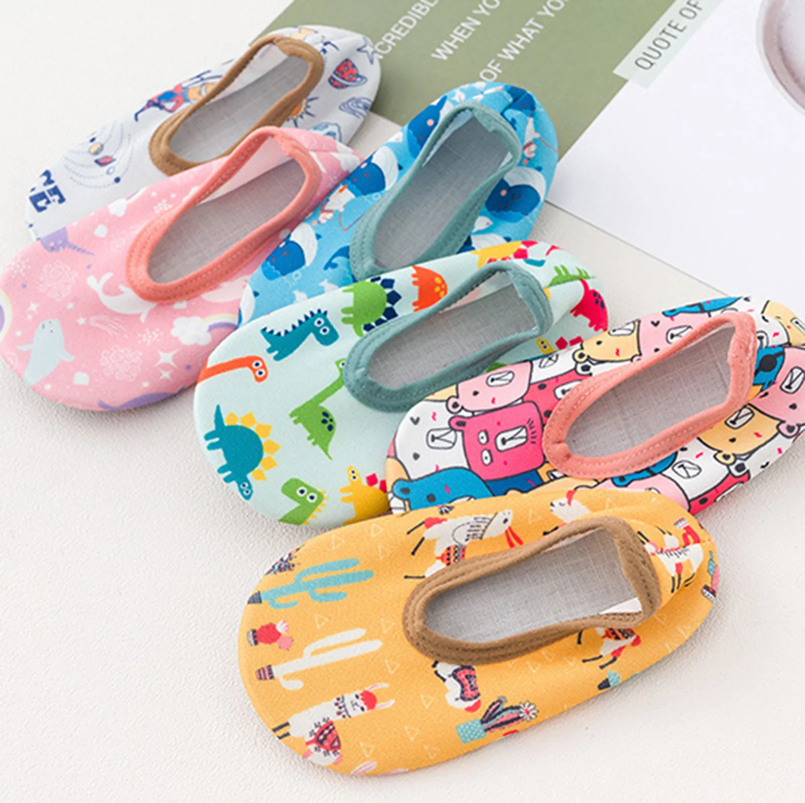 Top Trends: Baby Kids Cartoon Swim Water Shoes Barefoot Aqua Socks Non-slip Shoes Boys Girls Swimming Shoes For Pool Beach Surf Shoes Shoppable Styles