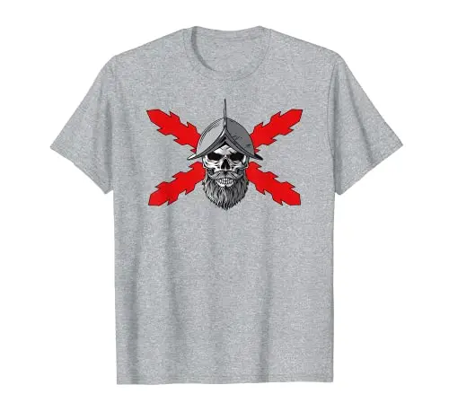 Top Trends: Tercios Españoles. Soldado Calavera Men T-Shirt Short Sleeve Casual 100% Cotton O-Neck Summer Shirts Shoppable Styles - Image 2