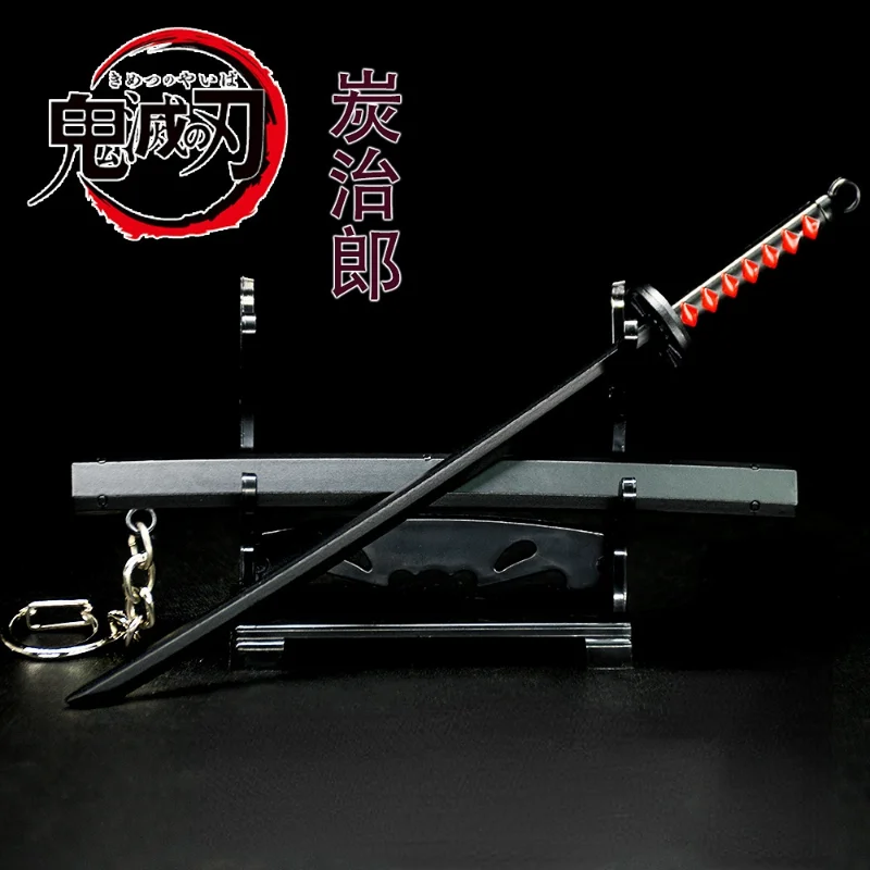 Top Trends: New The Blade Of The Ghost 17cm Mini Katana Keychains Key Chains Evil Eye Anime Keychain Key Chain Cute Keychain Shoppable Styles