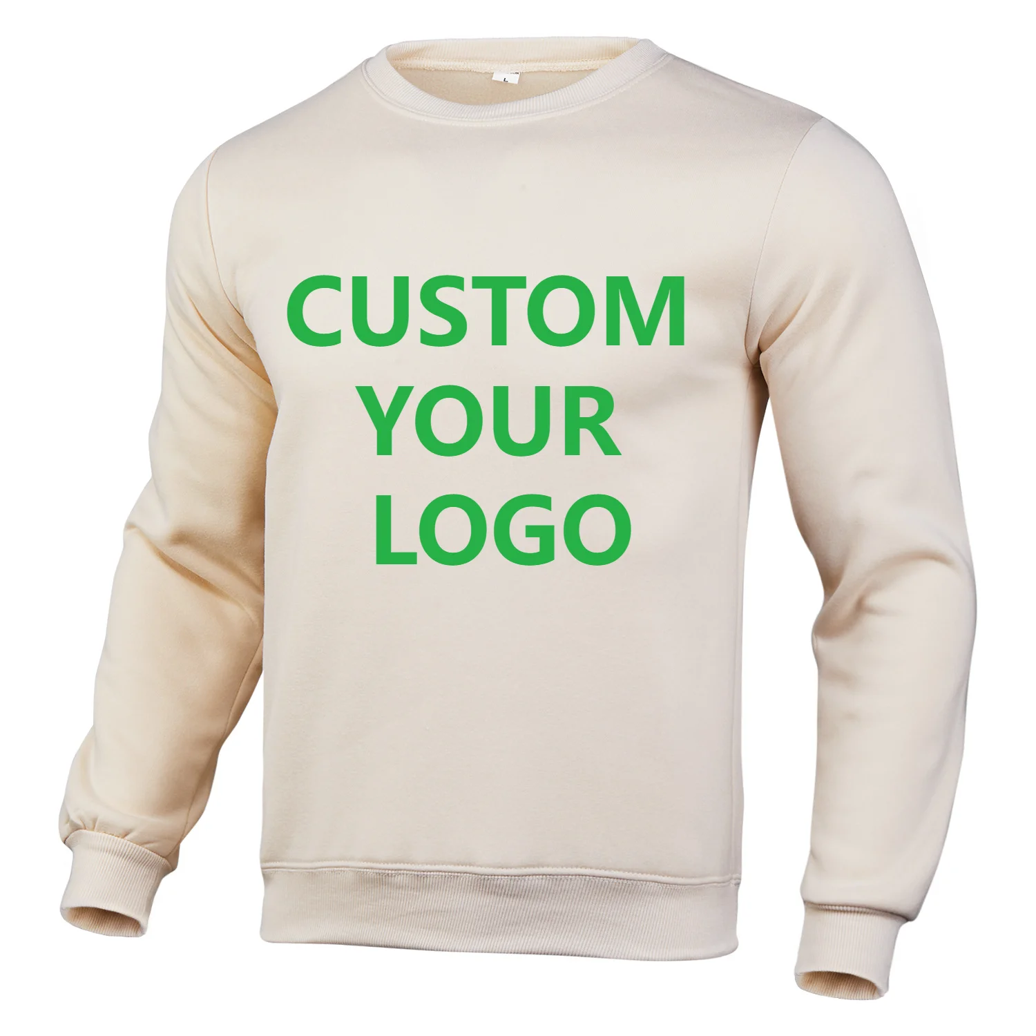 Top Trends: Custom LOGO Hoodies O-neck Men Women Brand Solid Color Fleece Spring Autumn Casual Streetwear Sweatshirt Couple Pullover S-3XL Shoppable Styles