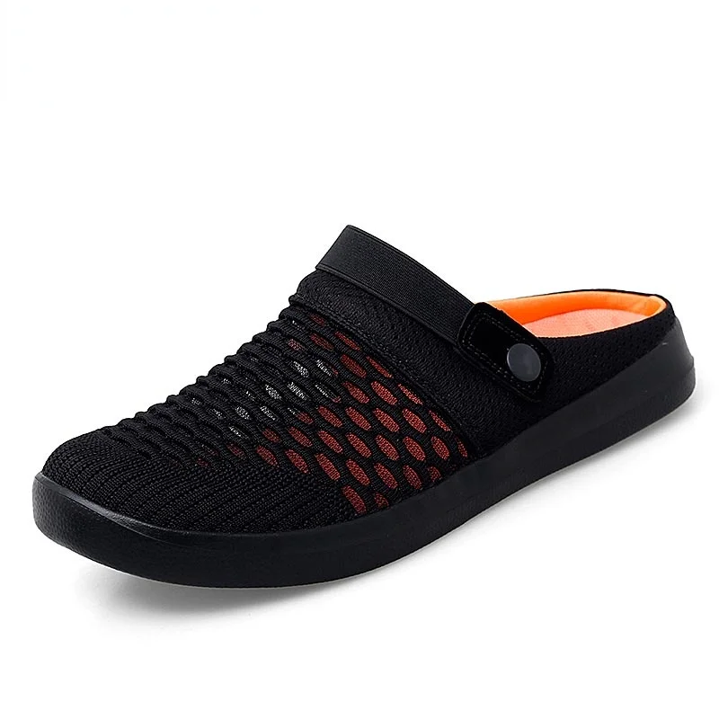 Top Trends: Casual Breathable Men Sandals Summer Outdoor Lightweight Fashion Slippers New Arrivals Slip-on Male Mesh Beach Shoes For Male Shoppable Styles