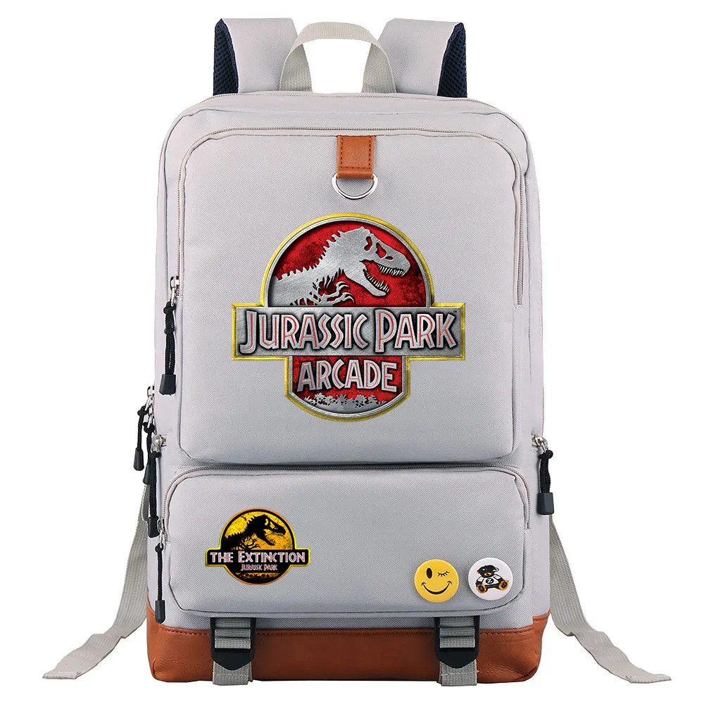 Top Trends: Student Schoolbag Women Fashion Adventure Dinosaur Jurassic Park World Backpack Boy Bagpack Girl Bookbag Teen Satchel USA Anime Shoppable Styles - Image 3