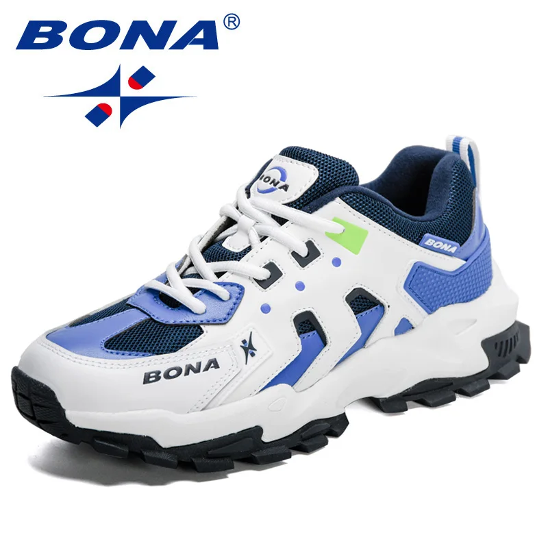 Top Trends: BONA 2022 New Designers Running Shoes Men Trendy Sneakers Sports Shoes Breathable Athletic Trainers Man Walking Jogging Footwear Shoppable Styles