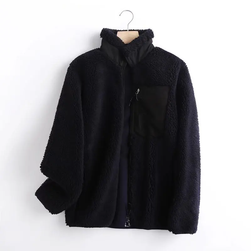 Top Trends: Female Clothing Windproof Fleece Jacket Long Sleeve Warm Fur Coat Women Winter Women's Clothing Shoppable Styles - Image 2