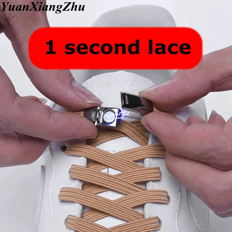 Top Trends: New Elastic Magnetic Locking ShoeLaces Quick No Tie Shoe Laces Kids Adult Unisex Shoelace Sneakers Shoe Laces Strings Shoppable Styles