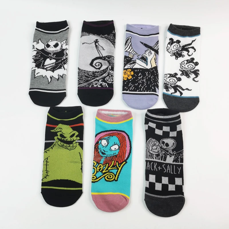 Top Trends: DISNEY The Nightmare Before Christmas Sally Jack Socks Cosplay Adult Unisex Costume Sock Halloween Props Shoppable Styles