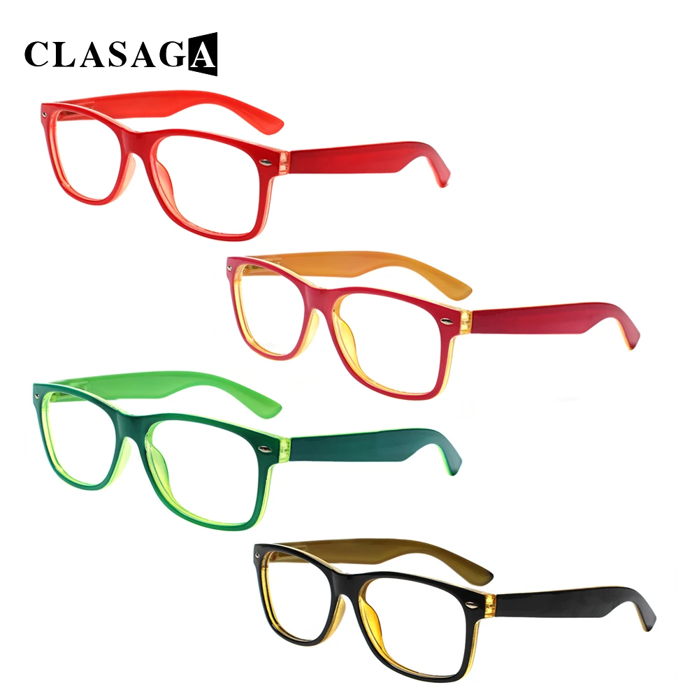 Top Trends: CLASAGA Reading Glasses Men And Women With Spring Hinge 2022 Fashion Presbyopia Optical Magnifying Glass Reader Eyeglasses 0~600 Shoppable Styles