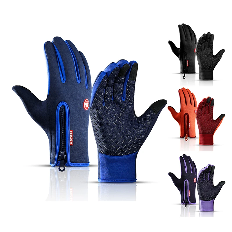 Top Trends: Hot Winter Gloves For Men Women Touchscreen Warm Outdoor Cycling Driving Motorcycle Cold Gloves Windproof Non-Slip Womens Gloves Shoppable Styles