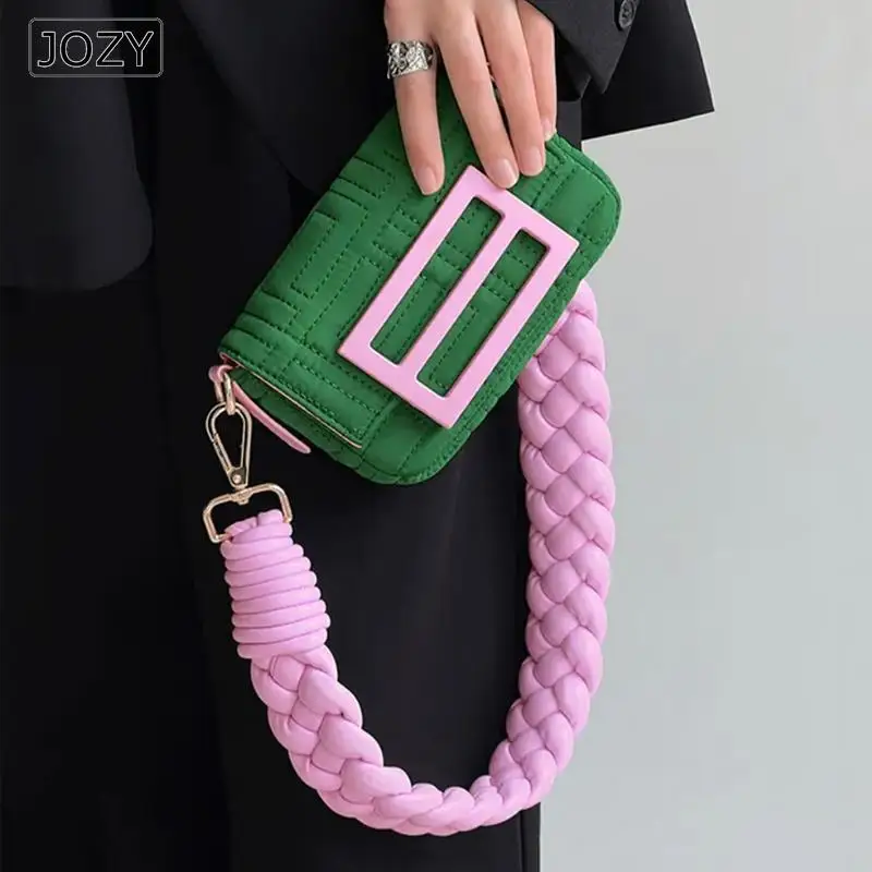 Top Trends: 2023 High Quality Mobile Phone Bag Chain Strip Mini Small Bag Woven Bag Armpit Bag Single Shoulder Messenger Small Square Bag Shoppable Styles