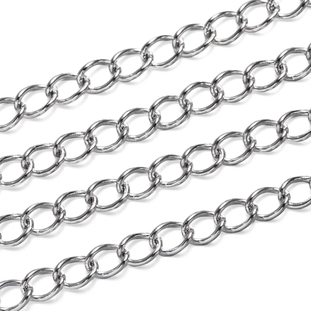 Top Trends: 5m / lot Multiple Styles Stainless Steel Extension Chain Ball Chain For DIY Bracelet Necklaces Jewelry Making Findings Accessories Shoppable Styles - Image 4