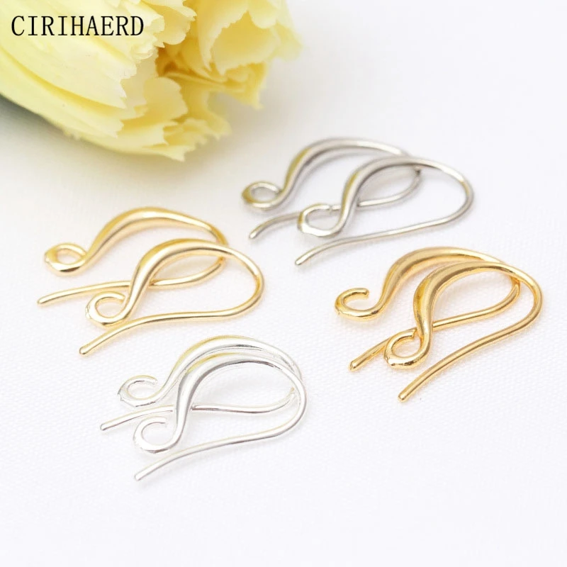 Top Trends: 4 Models 14K / 18K Gold Plated Earring Hooks DIY Earrings Jewelry Making Supplies Materials Women&#039;s Earring Accessories Wholesale Shoppable Styles