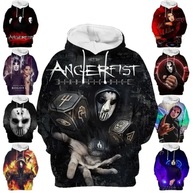 Top Trends: DJ Angerfist Hoodie Hip Hop Personality Autumn And Winter Sweatshirts Men's And Women's Men's Clothing Quality Haikyuu Hoodies Shoppable Styles