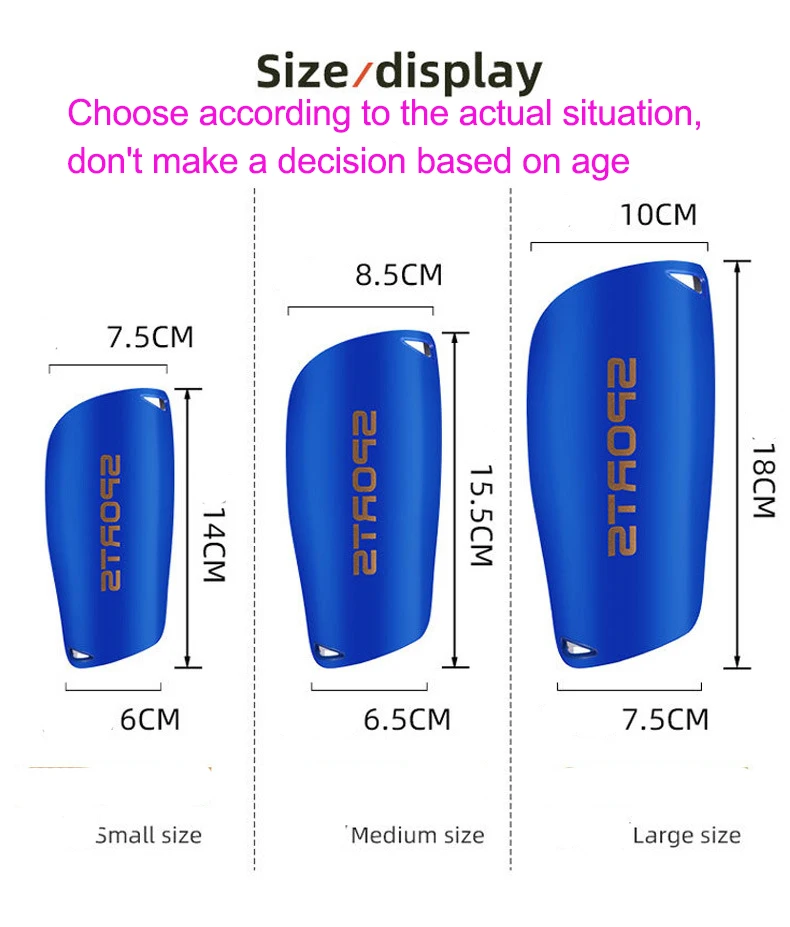 Top Trends: Sports Match Football Boys Girls Men Women Shin Guards Adult Training Child Double Leg Armor Plate Shoppable Styles - Image 3