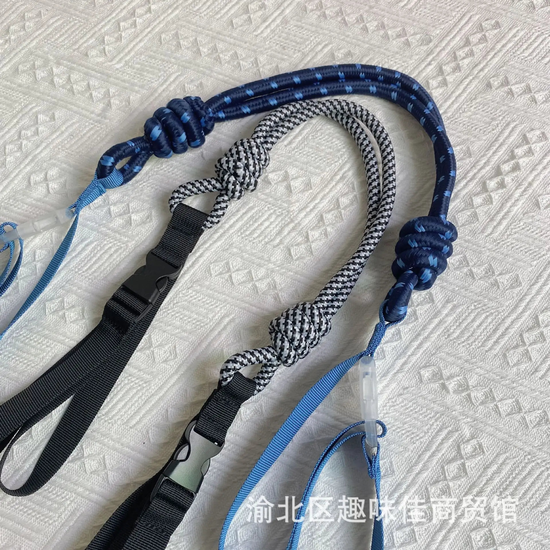 Top Trends: Designer Nylon Rope Shoulder Strap Brands Knot Bag Belt Adjustable Strap For Crossbody Fashion Belt Bag Accessories 2022 Purse Shoppable Styles