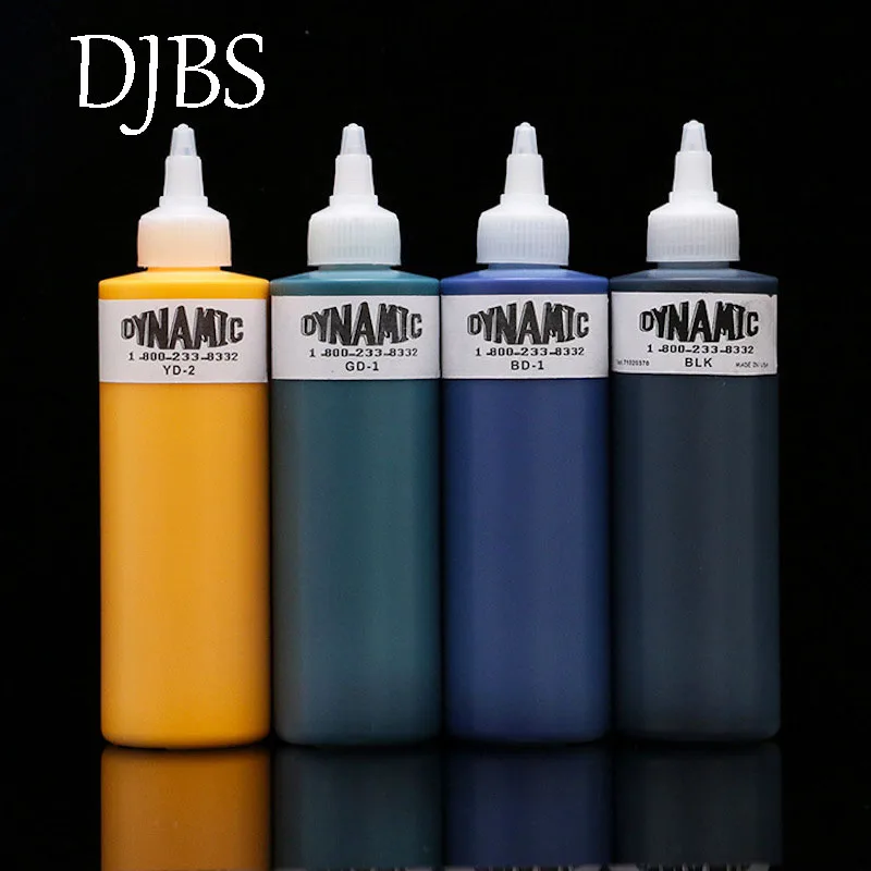 Top Trends: DJBS 8 Color 240ml Ounce Tattoo Ink Professional Permanent Makeup Pigment Microblading Ink Body Art Tattoo Color Tattoo Supplies Shoppable Styles