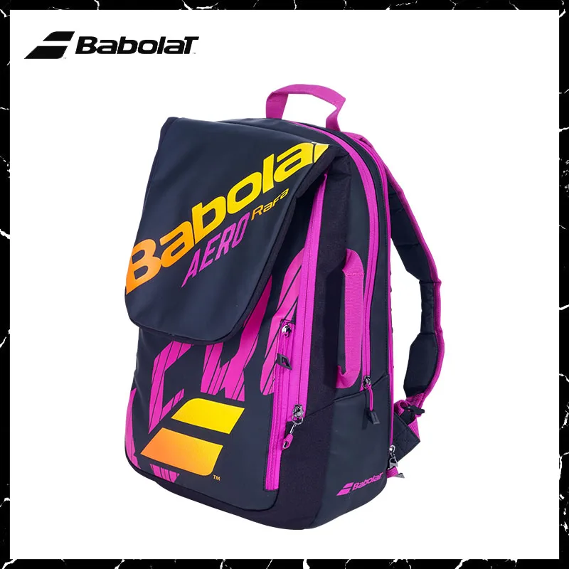 Top Trends: Nadel Type BABOLAT PURE AERO RAFA Tennis Backpack 2 Usages Adults Sports Squash Padel Beach Tennis Racket Bag Original Backpack Shoppable Styles