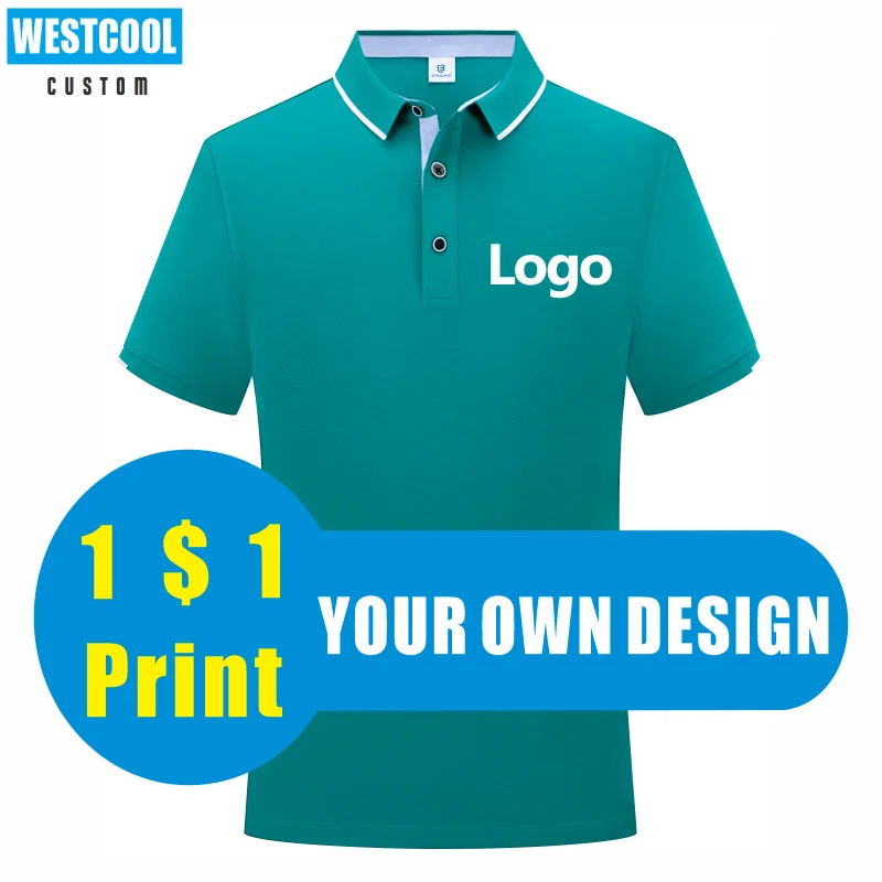 Top Trends: WESTCOOL Fashion Polo Shirt Custom Logo Print Personal Group Design Mbroidery Men Women Clothing 12 Colors Summer Tops S-6XL Shoppable Styles