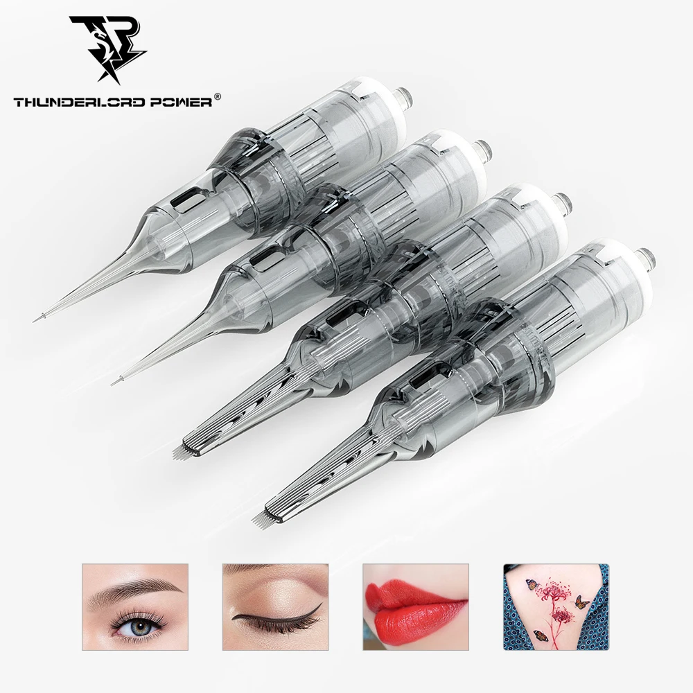 Top Trends: Hot Thunderlord Power Tattoo Needle Permanent Makeup Tattoo Cartridge 1R 7F 11U For Universal Tattoo Machine Pen Newest Shoppable Styles