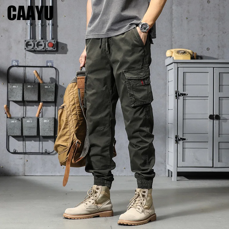 Top Trends: Joggers Cargo Pants Men&#039;s Casual Hip Hop Y2k Multi-Pocket Male Trousers Sweatpants Streetwear Techwear Tactical Armygreen Pants Shoppable Styles