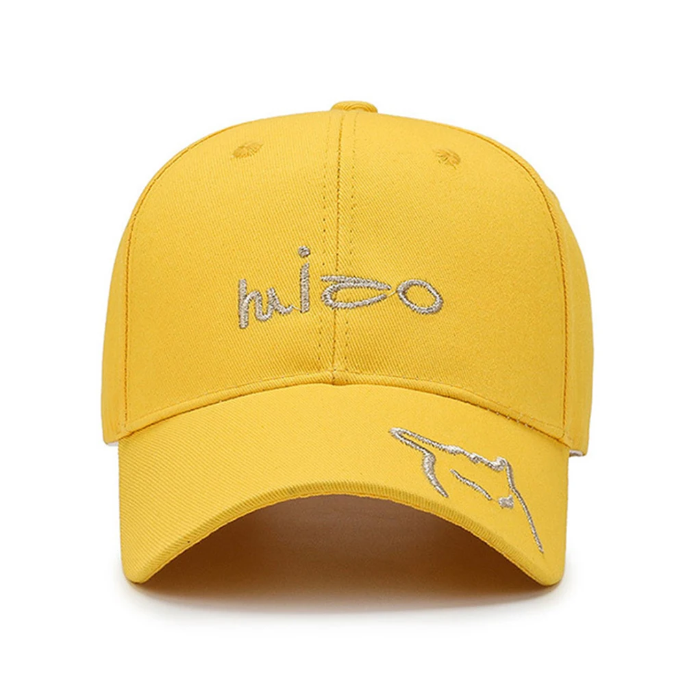 Top Trends: FS Yellow Stylish Women Caps Streetwear Baseball Cap For Men Letter Embroidery Hip Hop Trucker Hats Outdoor Bones Masculinos Shoppable Styles - Image 2