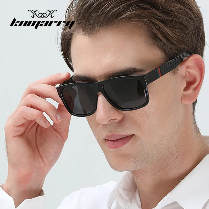 Top Trends: Fashion Polarized Sunglasses Men Square Brand Designer Mens Sunglass For Driving Fishing Glasses Lentes De Sol De Hombres UV400 Shoppable Styles