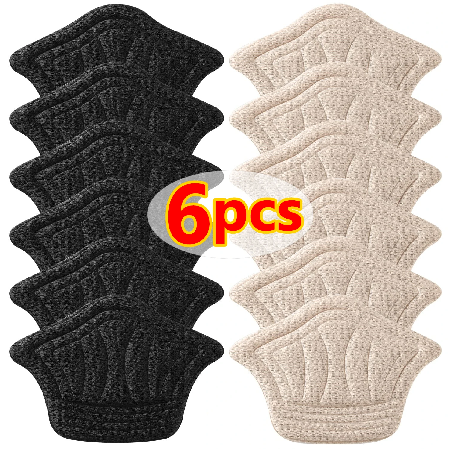 Top Trends: 6pcs Insoles Patch Heel Pads For Sport Shoes Adjustable Size Antiwear Feet Pad Cushion Insert Insole Heel Protector Back Sticker Shoppable Styles