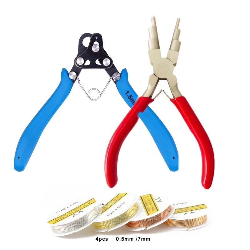 Top Trends: Jewelry Making Tool Set 1 Step Looper Pliers Round Nose Pliers For DIY Wire Wrapping Loop Jump Rings Rosaries Earrings Bracelet Shoppable Styles