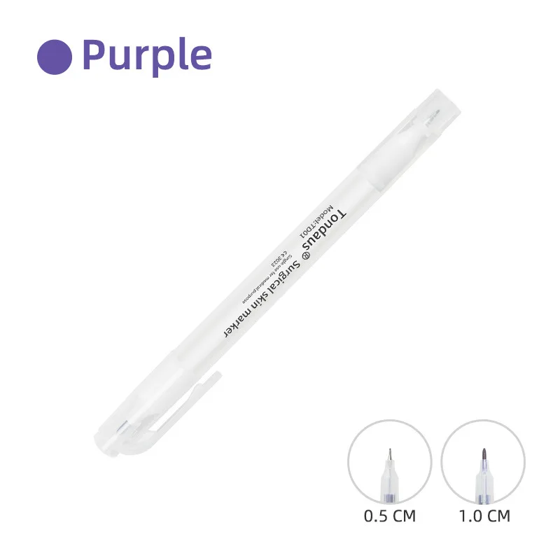 Top Trends: Korean Tattoo Sterile Embroidery Marking Pen Surgical Eyebrow Mark Pen Waterproof White Floating Lip Line Positioning Pencil Shoppable Styles - Image 6