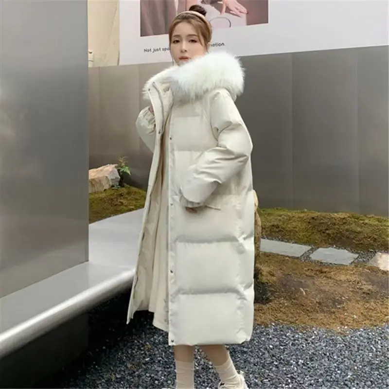 Top Trends: Women&#039;s Cotton Jacket Korean Down Coats Women&#039;s Down Jacket 2023 Winter Long Woman Coat Winter Women&#039;s Cold Coat Puffer Jacket Shoppable Styles