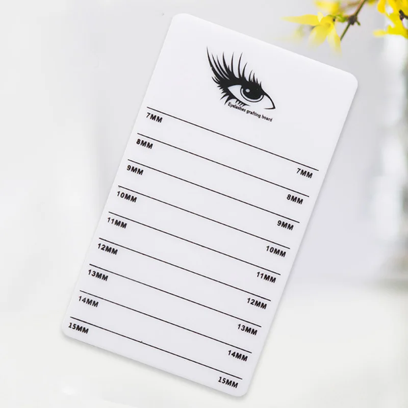 Top Trends: Fake Lashes Tray Strip Stand Individual Eyelash Extension Display Plate Eye Lash Grafting Stand Palette Makeup Tools 7-15mm Shoppable Styles