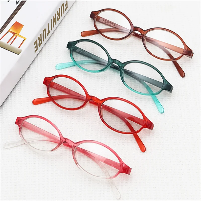 Top Trends: Stylish Small Eyeglasses Gradient Lens Shades Vintage Cycling Glasses Narrow Oval Eyewear Personality Youth Unisex Glasses Shoppable Styles