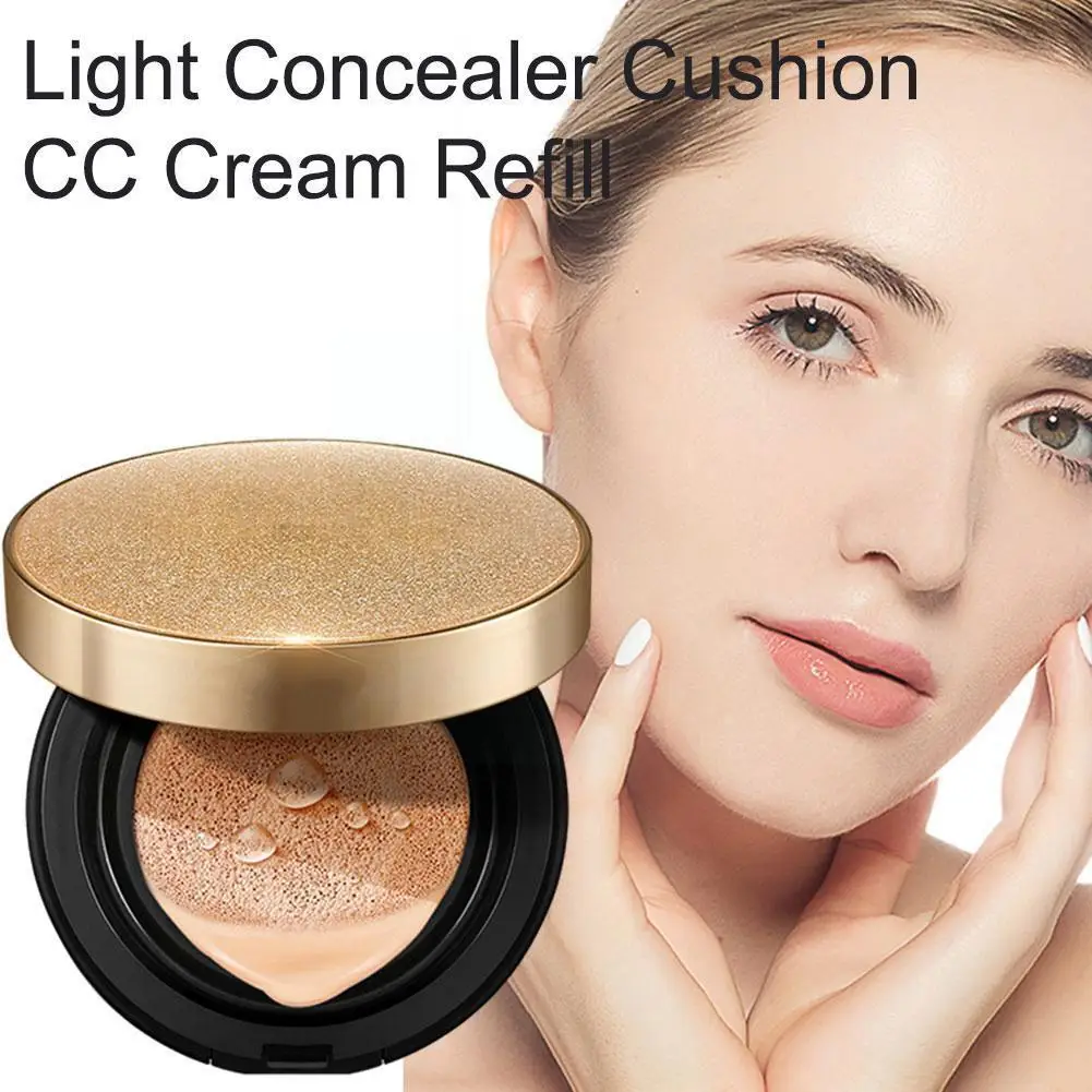 Top Trends: Air Cushion CC Cream Whitening Refill Box Long-lasting BB Moisturizing Cream Skin Concealer Brighten Cosmetic Makeup X5W2 Shoppable Styles