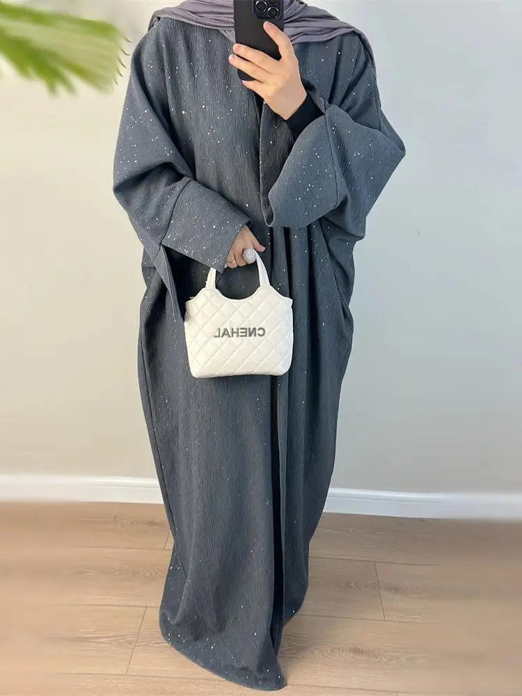 Top Trends: Ramadan Winter Kebaya Kimono Abaya Dubai Turkey Muslim Hijab Dress Saudi Arabia Islam Clothing Abayas For Women Robe Musulmans Shoppable Styles