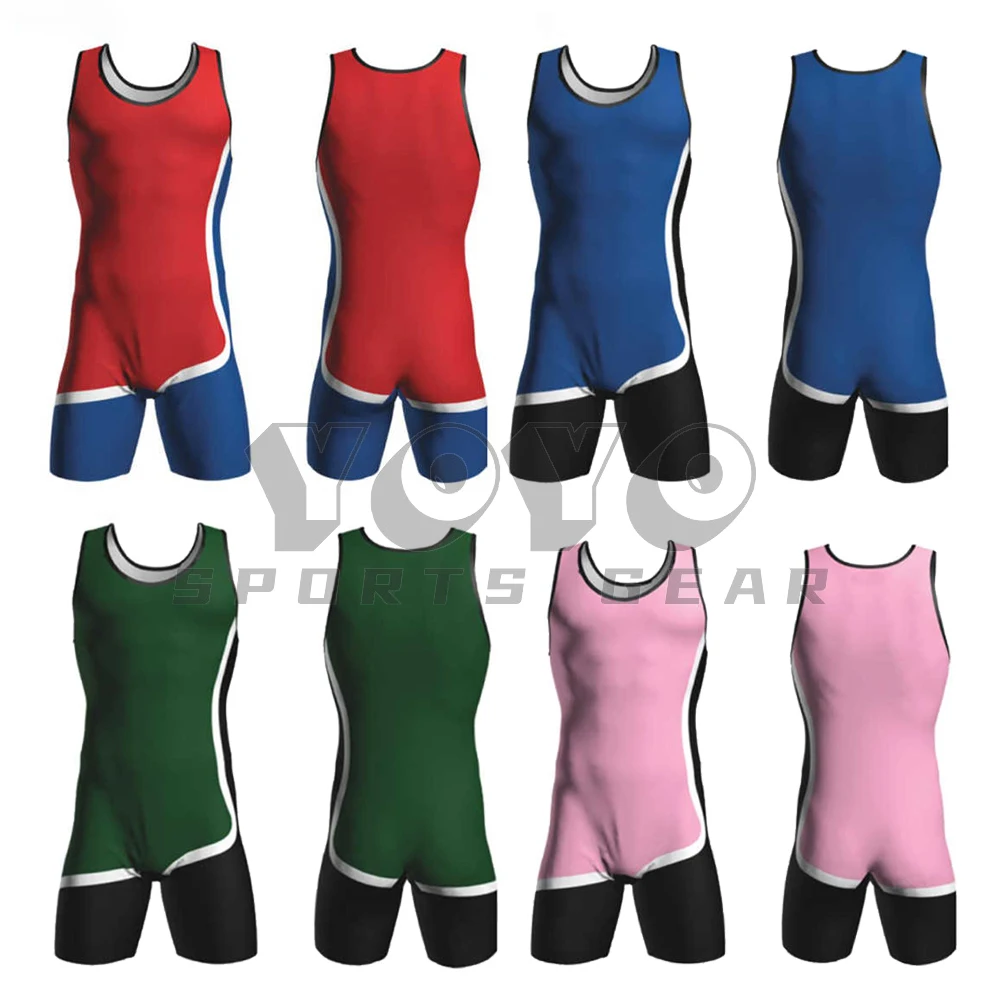 Top Trends: Men Sleeveless Stretchy Gymnastics Singlet Ballet Wrestling Leotard Sports Unitards Solid Bodysuit Jumpsuit Biketard Dancewear Shoppable Styles