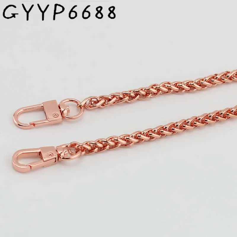 Top Trends: 6mm Rose Gold Plating Cover Wholesale Chains Bags Purses Strap Hight Quality Replacement Handle Accessory Chain Purse Bag Chain Shoppable Styles