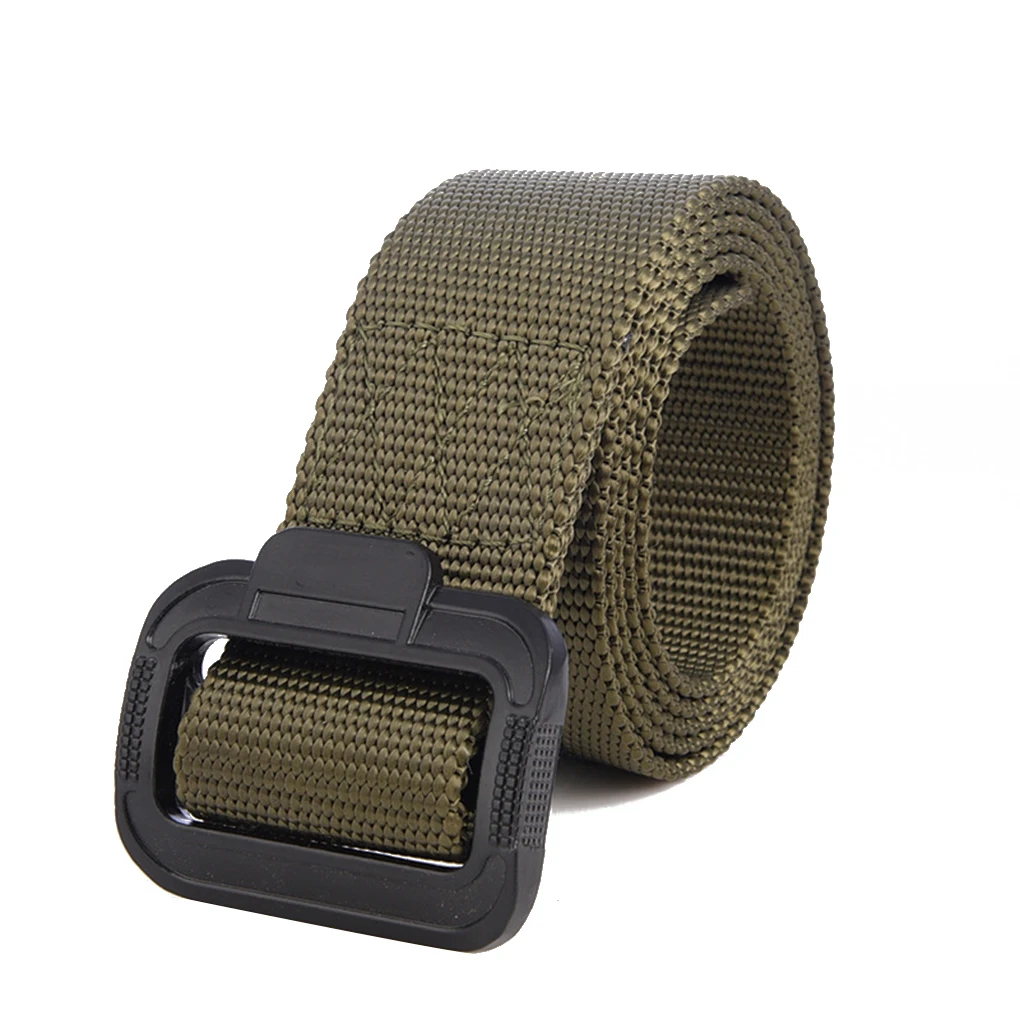 Top Trends: Outdoor Tactical Nylon Waist Belt Webbing Adjustable Mountaineering Buckle Waistband Shoppable Styles