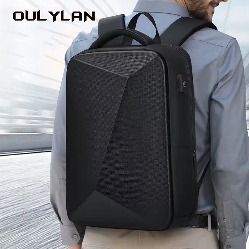 Top Trends: Men Brand Laptop Backpack Anti-theft Waterproof Password Lock Backpacks Bags USB Charging Men&#039;s Business Travel Bag Shoppable Styles