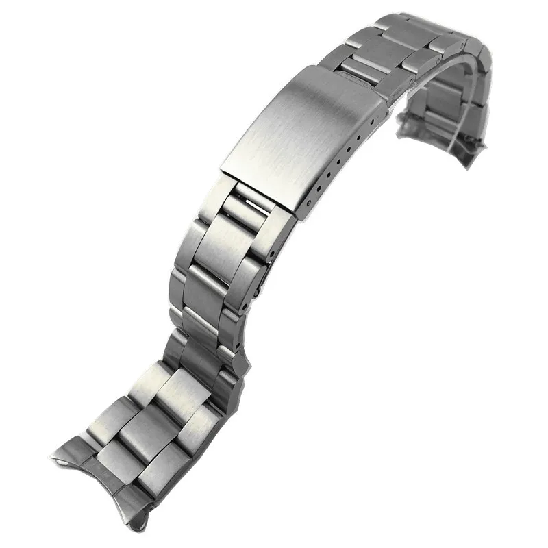 Top Trends: 13mm 17mm 19mm 20mm Stainless Steel Replacement Oyster Watch Bracelet Fits Rolex Watch Strap Women Watchbands Men Shoppable Styles